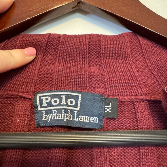 Ralph Lauren Maroon Sweater - Picture 4 of 13